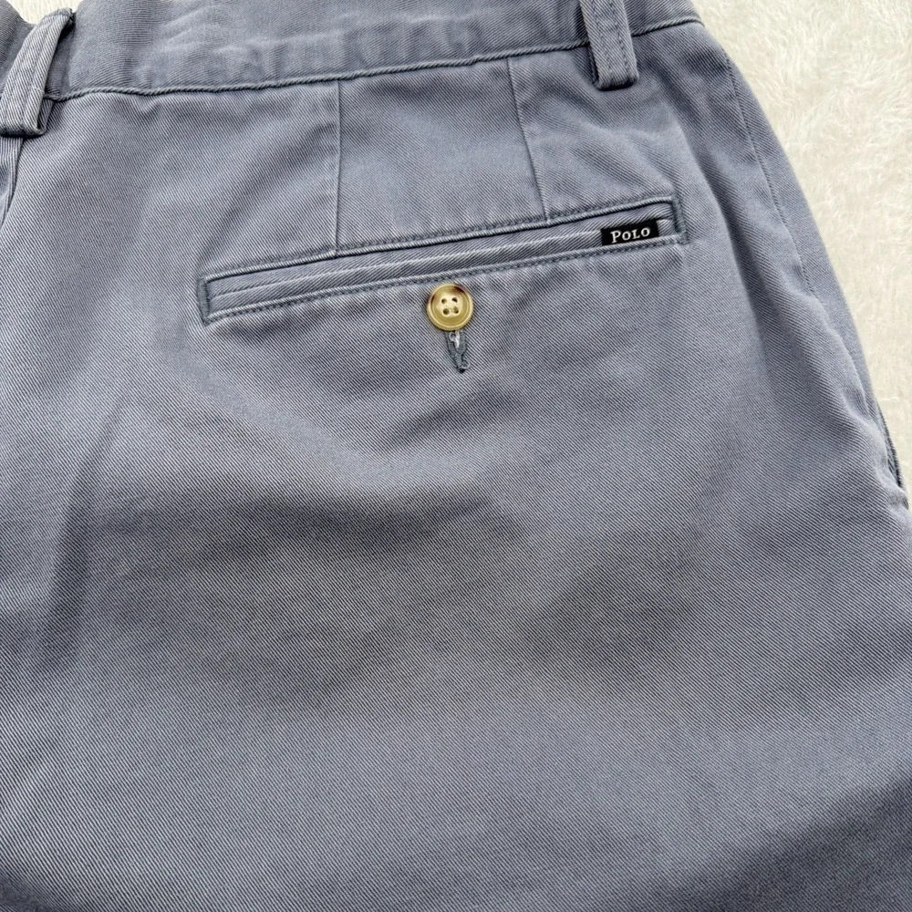 Polo Ralph Lauren Shorts Mens 31 Blue Kakis Classic Fit 9